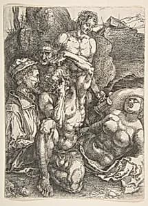 The Desperate Man by Albrecht Dürer
