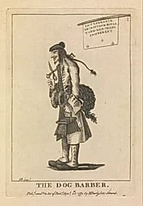 The Dog Barber by Matthew Darly|Mary Darly|Henry William Bunbury