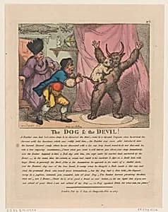 The Dog & The Devil by George Murgatroyd Woodward|Thomas Rowlandson