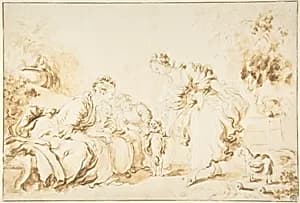 The Education of a Dog by Jean Honoré Fragonard