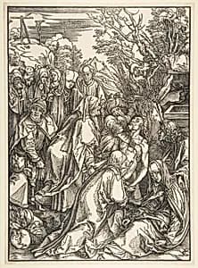 The Entombment by Albrecht Dürer