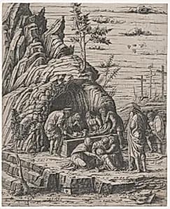 The Entombment of Christ by Andrea Mantegna|Simone Ardizzoni