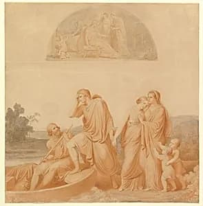 "The Farewell" by Johannes Riepenhausen