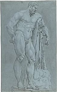 The Farnese Hercules by Peter van Lint