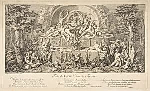 The Feast of the Faun by Claude Gillot