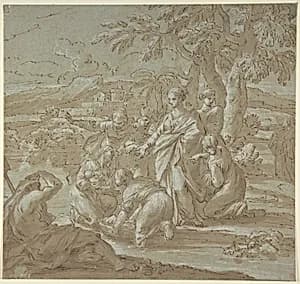 The Finding of Moses by Luigi Garzi