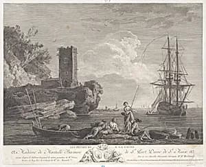 The Fishermen with their Lines