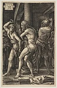 The Flagellation, from "The Passion" by Albrecht Dürer