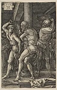 The Flagellation, from "The Passion" by Albrecht Dürer
