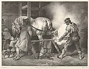 The Flemish Farrier by Théodore Gericault