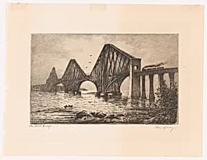 The Forth Bridge by A. Duprez