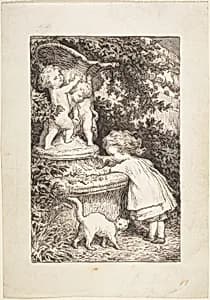 The Fountain by Lorenz Frølich