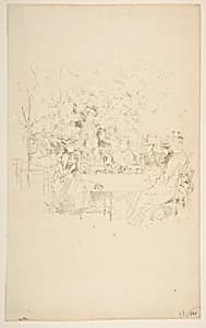 The Garden by James McNeill Whistler