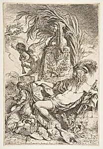 The Genius of Castiglione by Giovanni Benedetto Castiglione (Il Grechetto)|Giovanni Giacomo De Rossi|Matthys van de Merwede, Lord of Clootwyck
