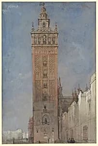 The Giralda, Seville by David Roberts