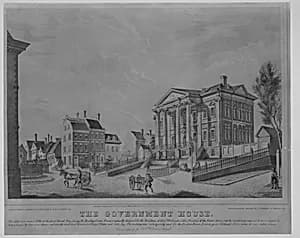 The Government House, New York by Charles Currier|Charles Cotton Milbourne|W. J. Condit|Henry R. Robinson