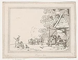 The Haymakers by Thomas Rowlandson