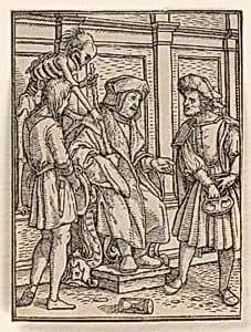 The Judge, from The Dance of Death by Hans Holbein the Younger|Hans Lützelburger