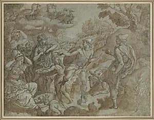 The Judgment of Paris by Alessandro Allori