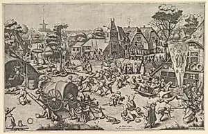 The Kermis of Saint George by Pieter Bruegel the Elder|Johannes van Doetecum I|Lucas van Doetecum|Paul de la Houve