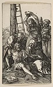 The Lamentation, from "The Passion" by Albrecht Dürer