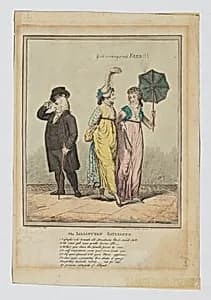 The Lilliputan Satirists by Isaac Cruikshank|S. W. Fores