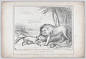 The Lion's Share by Constantine Henry Phipps, 1st Marquess of Normanby|Alfred Ducôte|Thomas McLean|Daniel O'Connell|John Doyle