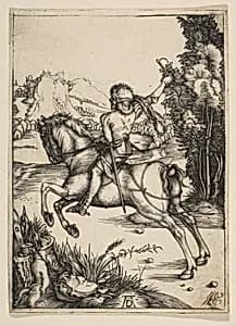 The Little Courier by Albrecht Dürer