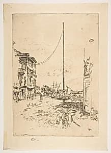 The Little Mast by James McNeill Whistler