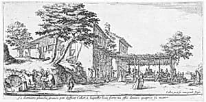 The Little Trellis by Jacques Callot