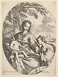 The Marriage of St. Catherine by Carlo Maratti