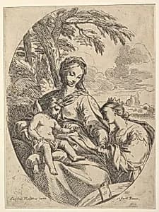 The Marriage of St. Catherine by Carlo Maratti