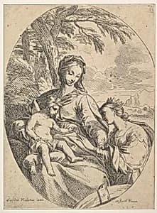 The Marriage of St. Catherine by Carlo Maratti