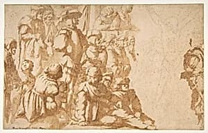 The Martydrom of St. Andrew by Giovanni Battista Spinelli