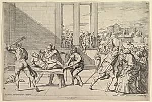 The Martyrdom of Saint Andrew by Carlo Maratti|Domenichino (Domenico Zampieri)