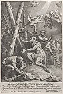 The Martyrdom of Saint Andrew by Jean Mariette|Michel Corneille the Younger