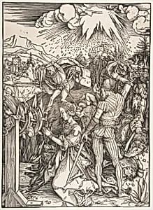 The Martyrdom of Saint Catherine by Albrecht Dürer