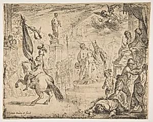 The Martyrdom of St. Catherine by Claude Vignon