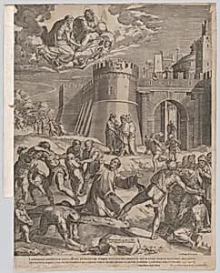 The Martyrdom of St Stephen