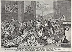 The Massacre of the Innocents by Pietro Monaco|Giulio Carpioni