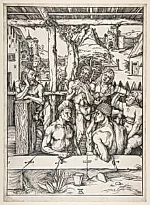 The Men's Bath by Albrecht Dürer