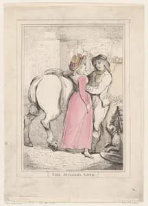 The Miller's Love by Thomas Rowlandson