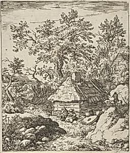 The Millstone near the Cask by Allart van Everdingen