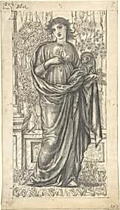 The Month of March by Sir Edward Burne-Jones