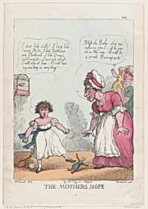 The Mother's Hope by Thomas Rowlandson|George Murgatroyd Woodward