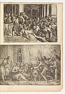 The Nativity by Andrea Schiavone (Andrea Meldola)