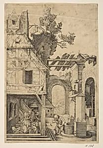 The Nativity (copy) by Albrecht Dürer