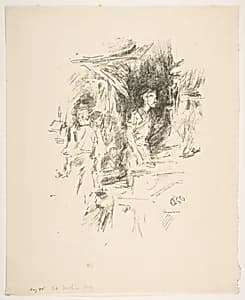 The Old Smith's Story by James McNeill Whistler
