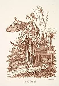 The Parasol, from "L'Artiste" by Sarazin|François Boucher|L'Artiste