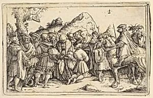 The pardoning of a criminal